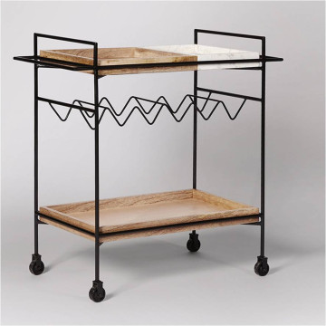 Bar Cart Serving Swoon Hansel Drinks Trolley