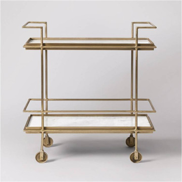 Bar Cart Serving Contardi Two-Tier