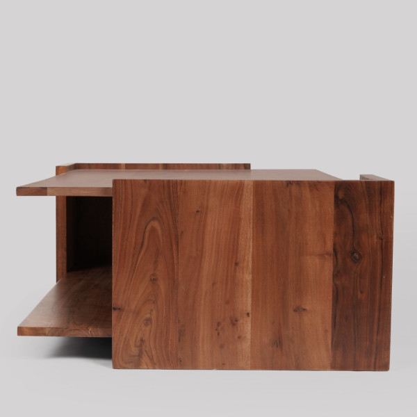 Coffee Table Rectangular Solid Wood