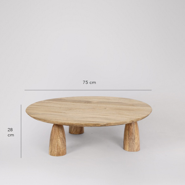 Coffee Table Tromso Round