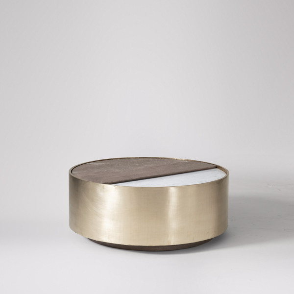 Coffee Table Round Rotating