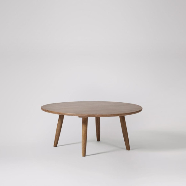 Coffee Table Round Minimalist Wood