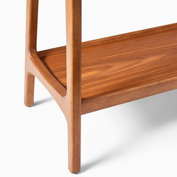 Console Table Mid-Century Marble Top