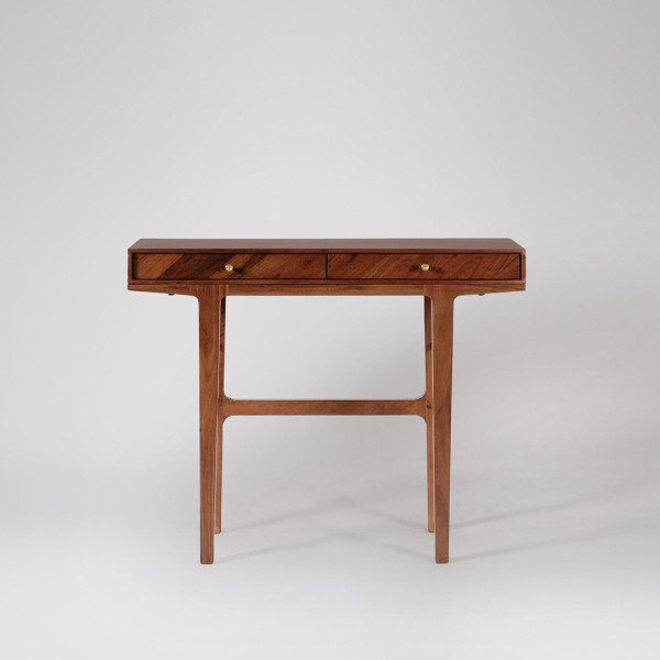 Console Table Wood Entryway with Drawers