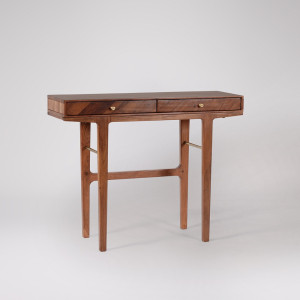 Console Table Wood Entryway with Drawers
