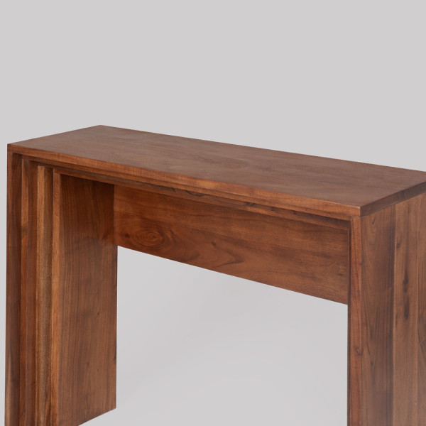 Console Table Modern Wood Entryway Table