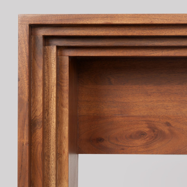 Console Table Modern Wood Entryway Table