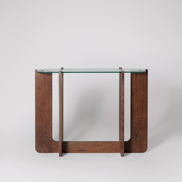 Console Table Glass Top