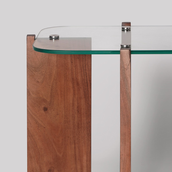 Console Table Glass Top