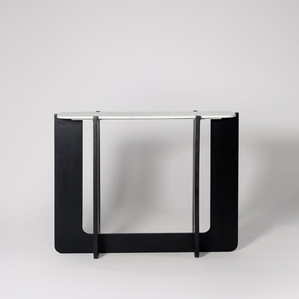 Console Table  Stone Top
