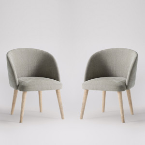 Dining Chair Light Grey