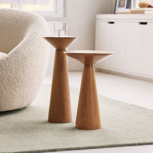 Side Table Mango Wood - Set of 2