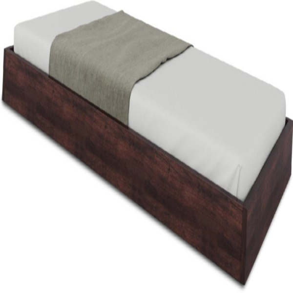 Single Bed Sheesham Wood – Minimalist Floor Bed Design