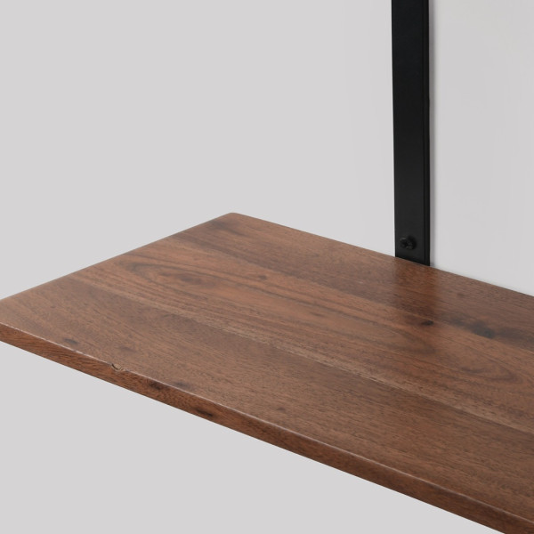 Wall Shelf Wooden 2-Tier – Stylish & Functional Storage