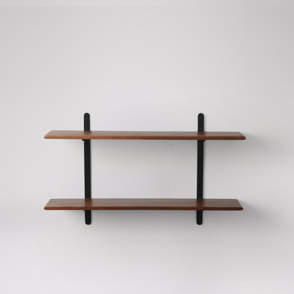 Wall Shelf Wooden 2-Tier – Stylish & Functional Storage