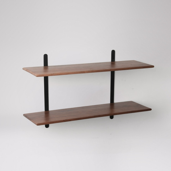 Wall Shelf Wooden 2-Tier – Stylish & Functional Storage