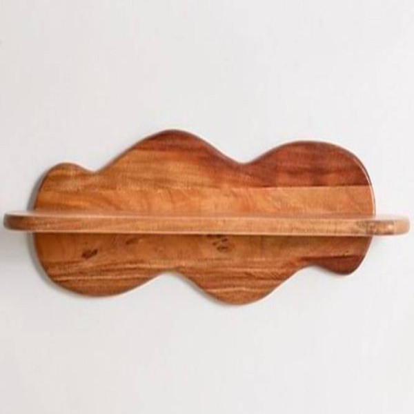 Wall Shelf Wave  – Unique Floating Shelf for Home Decor
