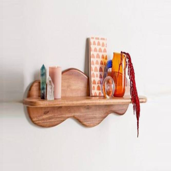 Wall Shelf Wave  – Unique Floating Shelf for Home Decor