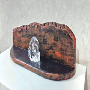 Wood Shelf – Vintage Wooden Wall Shelf for Home Decor