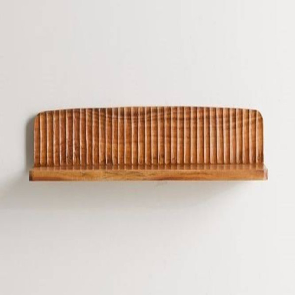 Wall Shelves Handcrafted Wooden Floating  – Modern Wall-Mounted Display