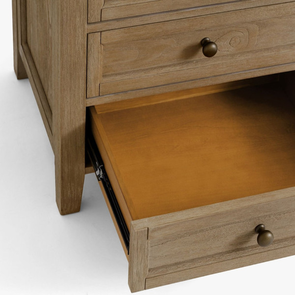 Bedside Table Heritage Solid Wood Nightstand