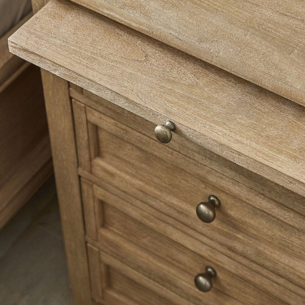 Bedside Table Heritage Solid Wood Nightstand
