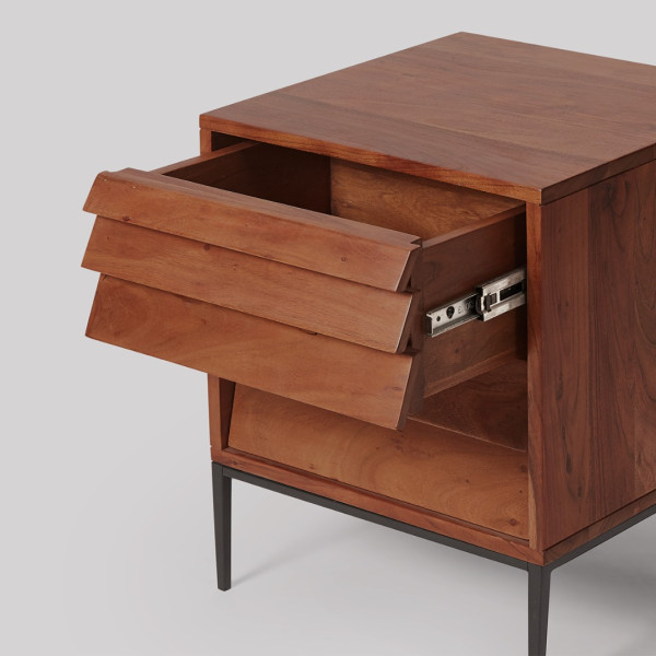 BEDSIDE 2 DRAWER