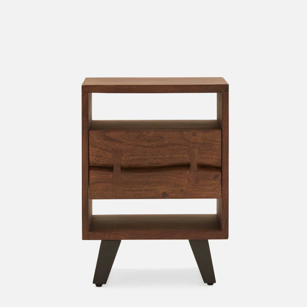 BEDSIDE RATTAN 3 DRAWER