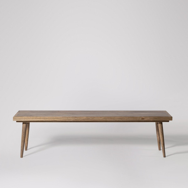 Bench Minimalist Solid Wood – Natural Finish, Modern Design